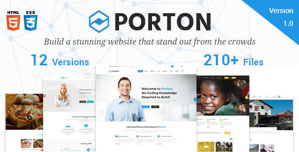 Porton | Responsive Multi-Purpose HTML5 Template