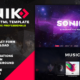 SONIK: Professional One Page Music and Dj HTML Template