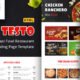 Testo - Pizza Caffe Restaurant Bootstrap 5 & 4 HTML Template