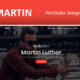 Martin Luther - Personal Portfolio Template