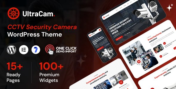 Ultracam - CCTV WordPress Theme