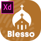 Blesso | Multipurpose Nonprofit Church Adobe XD Template