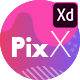 PixX — Multipurpose Portfolio & Agency Adobe XD Template